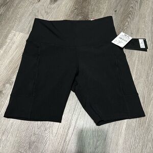Sleek Black Bike Shorts for Women